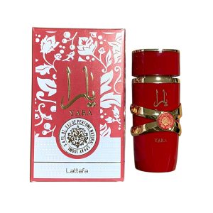 PERFUME ÁRABE LATTAFA MUJER YARA ROJO 100ML AC801-11