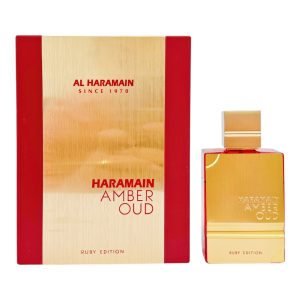 PERFUME AL HARAMAIN AMBER OUD 60ML ROJO AF0578