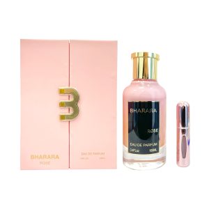 PERFUME BHARARA ROSE 100ML & PERFUMERO AC420
