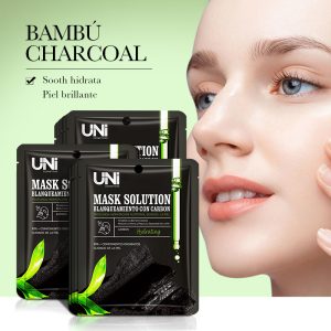 MASCARILLA FACIAL DE CARBON ACTIVADO PURIFICANTE Y LIMPIEZA PROFUNDA 25G REGISTRADO ANMAT 27048
