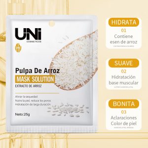MASCARILLA FACIAL DE ARROZ NUTRITIVA E HIDRATANTE 25G REGISTRADO ANMAT 25440