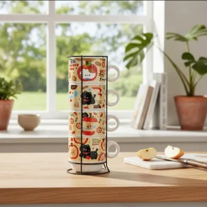 TAZA DE GATO X4PCS 0498