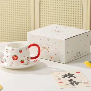 TAZA + PLATO X1PCS 2184