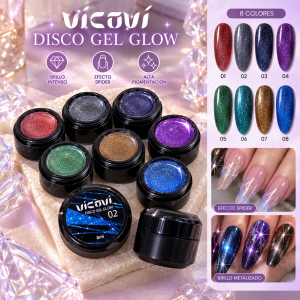 VICOVI GEL SPIDER C/ BRILLO COD. 15320