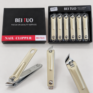 BEL TUO CAJA DE CORTA UÑAS 12PCS C-3086