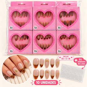 UÑAS POSTIZAS PRESS ON XS C-3567