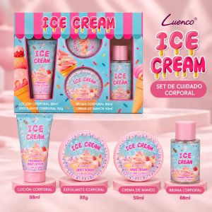 SET MINI BODY CREMA+EXFOLIANTE+LOCION+BRUMA CORPOLAR YS2670-5