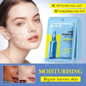 MASCARILLA FACIAL HIDRATANTE CON ACIDO HIALURONICO 25ML 747021