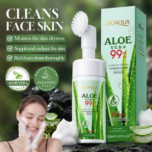 MOUSSE DE LIMPIEZA FACIAL CON ALOE VERA 120ML 705544