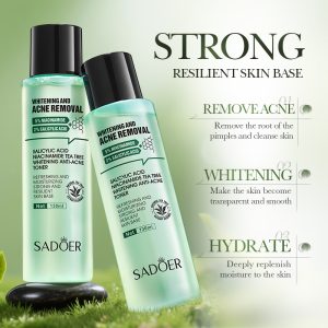 TONICO FACIAL CON ACIDO SALICILICO, NIACINAMIDA Y ARBOL DE TE 130ML 784101