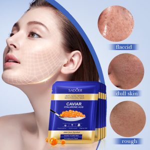 MASCARILLA FACIAL CAVIAR ACIDO HIALURONICO HIDRATANTE 19349