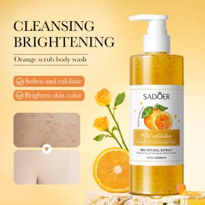 GEL DE DUCHA EXFOLIANTE CORPORAL DE NARANJA 300ML 57119