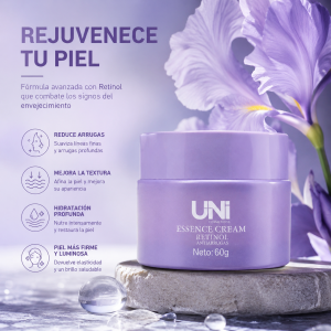 UNI CREMA FACIAL ANTIARRUGAS Y REAFIRMANTE CON RETINOL 60G 07418